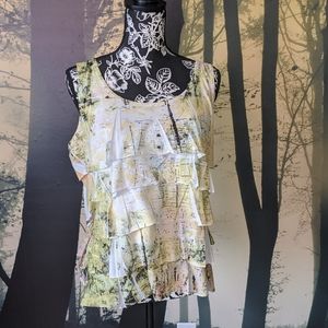 Cute Ruffled Cold Water Creek